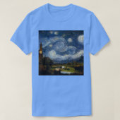Starry Night John Constable Premium T-shirt (Design devant)