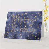 Starry Night Kaart (Gele Bloem)