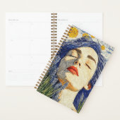 Starry Night Lavender Dream Femme Texturée (Devant avec enveloppe)