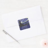 Starry Night mariage faveur merci stickers (Enveloppe)