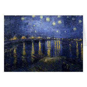 Starry Night Over the Rhone par Van Gogh