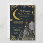 Starry Night Prom Invitation (Devant)
