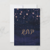 Starry Night Purple Or Whimsar Stars RSVP (Dos)