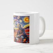 Starry Night Reflection Mug - Oct 14 Design (Devant droit)