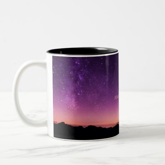 Starry Night Sky Coffee Mug (Gauche)