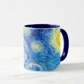 Starry Night Van Gogh boire de la Mug (Devant droit)