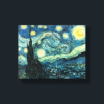 Starry Night Van Gogh Toile Enveloppée Imprimer<br><div class="desc">Starry Night Van Gogh Toile Enveloppée Imprimer</div>