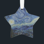 Starry Night Vincent van Gogh<br><div class="desc">Ce magnifique décor d'étoiles d'art montre le célèbre tableau du peintre post-impressionniste néerlandais Vincent van Gogh, "La Nuit étoilée". Peint pendant son séjour à l'asile de Saint Rémy dans les années 1880, van Gogh dépeignait les collines ondulantes et les cyprès qu'il voyait depuis sa fenêtre. Il a aussi ajouté le...</div>