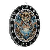 Starry Owl Haven Design Dartbord (Voorkant Links)