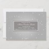 Starry Photo Collage Birth Announcement Aankondiging (Achterkant)