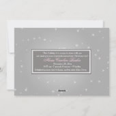 Starry Photo Collage Faire-part de naissance/Fête (Dos)