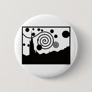 Starry Pictogram Ronde Button 5,7 Cm