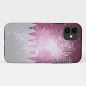 Starry Qatar Flag Case-Mate iPhone Case (Achterkant (horizontaal))