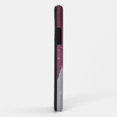 Starry Qatar Flag Case-Mate iPhone Case (Achterkant/rechts)