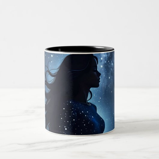 Starry Silhouette Dreamscape Mug (Centre)