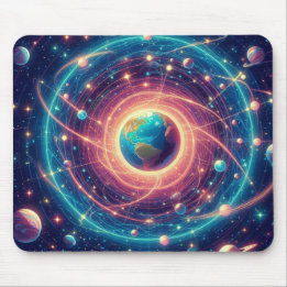 Starry Skies Thick Computer Mousepad Muismat