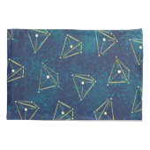 Starry Sky Chemistry Art – Molecule Constellaties Kussensloop (Achterkant)