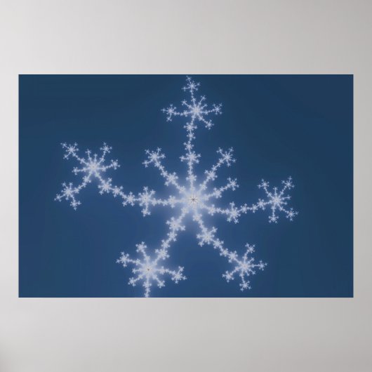 Starry Sky - Fractal Poster (Voorkant)