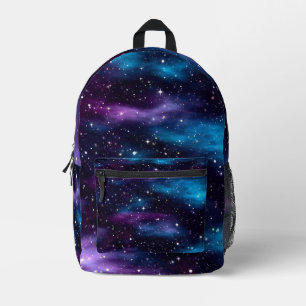 Starry Sky Galaxy Bedrukte Rugzak