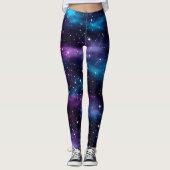 Starry Sky Galaxy Leggings (Voorkant)