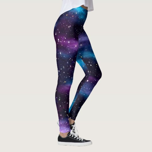 Starry Sky Galaxy Leggings (Rechts)