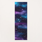 Starry Sky Galaxy Paars & Blue Yogamat (Voorkant)