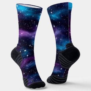 Starry Sky Galaxy Sokken