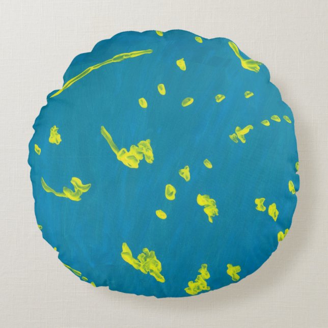 Starry Sky Round Pillow Rond Kussen (Voorkant)