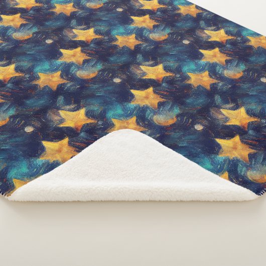 Starry Sky Sherpa Deken (3/4)