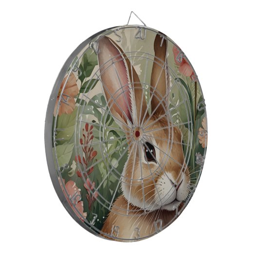Starry Spring Bunny Cible de flechettes (Devant gauche)
