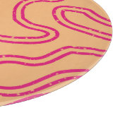 Starry Squiggly Lines Snijplank (Hoek)