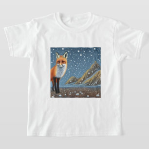 Starry Sterrennacht Storybook Fox T-shirt