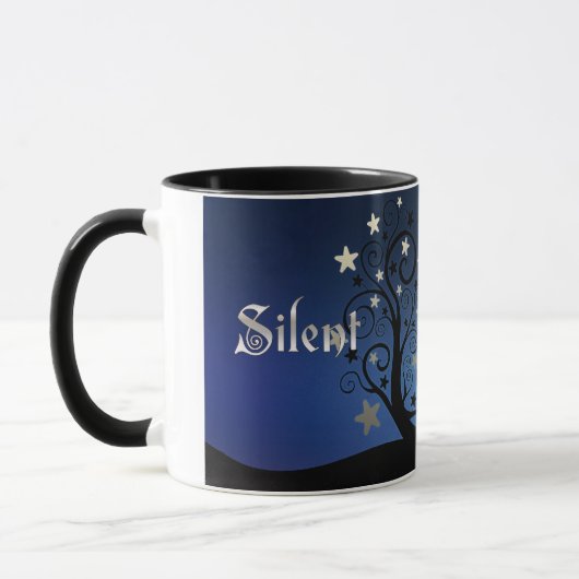 Starry Trees Silent Night Mok (Links)