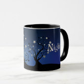 Starry Trees Silent Night Mok (Voorkant rechts)
