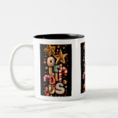 Starry Typography Coffee Mug – Holiday Edition (Gauche)