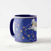 Starry Vacances Cheval Mug (Devant gauche)