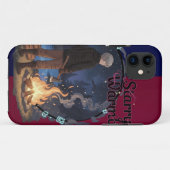 Starry Warmth - Lumberjack Anime Boy by Campfire Case-Mate iPhone Case (Achterkant (horizontaal))