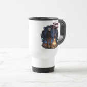 Starry Warmth - Lumberjack Anime Boy by Campfire Reisbeker (Voorkant rechts)