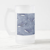 Starry Whale Shark (Donker) Matglas Bierpul (Links)