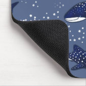 Starry Whale Shark (Donker) Muismat (Hoek)