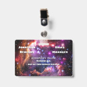 Starry Wingtip van Small Magellanic Cloud Badge (Front with Clip)