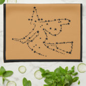 Starry Witch Theedoek (Gevouwen)