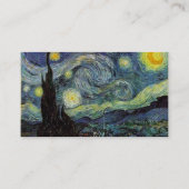 Starrynight, Vincent van Gogh Visitekaartje (Achterkant)