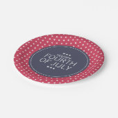 Stars 4e juli Bord Onafhankelijkheidsdag (Gekanteld)