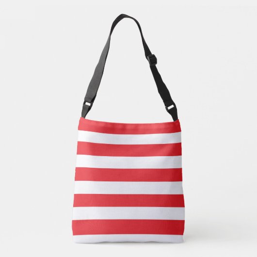 Stars and Stripes Cross Body Bag of Schouder Tas (Achterkant)