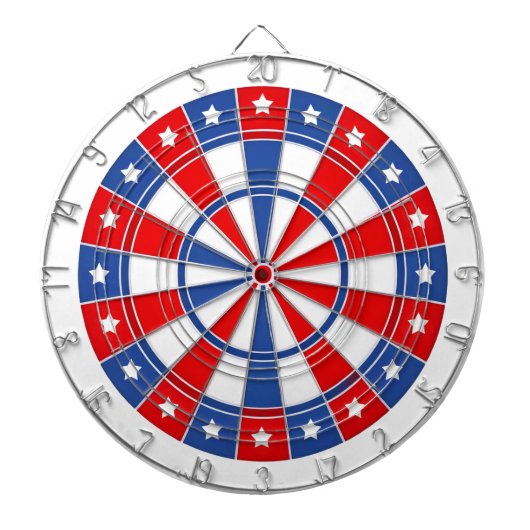 Stars and Stripes Dartbord (Voorkant)