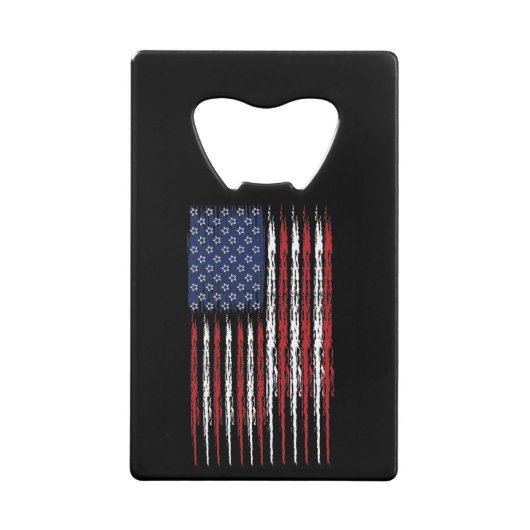 Stars-and-Stripes-Distress-for-Darks-2- Kredietkaart Flessenopener (Voorkant)