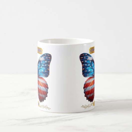"Stars and Stripes Forever!" Magic Reveal Mug (Centre)