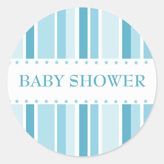 Stars and Stripes Sticker (blauw) (Voorkant)