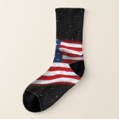 Stars and Stripes USA Patriotic American Flag Sokken (Links - buitenkant)